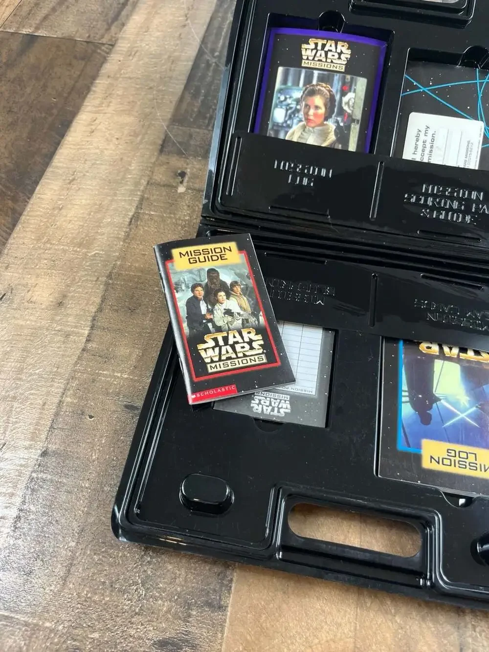 Vintage 1997 Star Wars Missions Starter Kit with Darth Vader‎ Carrying Case